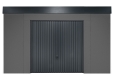 GARDEON® Gartenhaus mit sicherer Garagentür von Hörmann